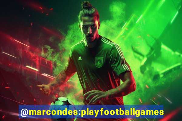 @marcondes:playfootballgames bingo football