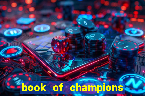 book of champions world glory slot free play