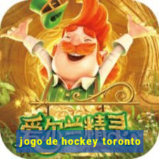 jogo de hockey toronto