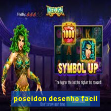 poseidon desenho facil