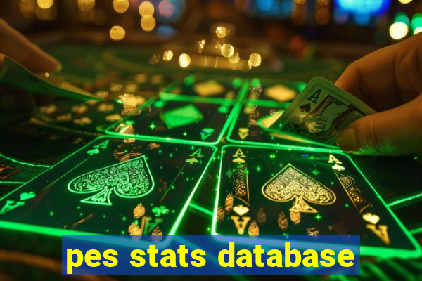 pes stats database