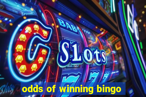 odds of winning bingo