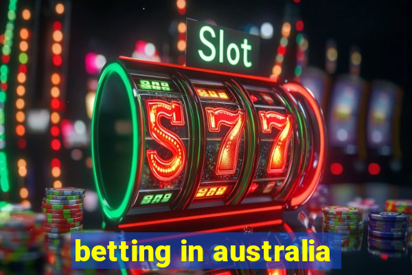 betting in australia