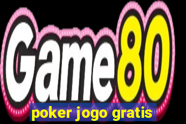 poker jogo gratis