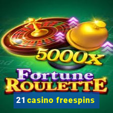 21 casino freespins