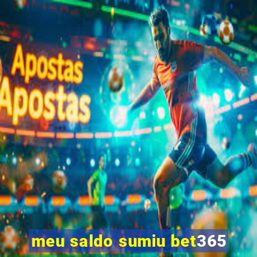 meu saldo sumiu bet365