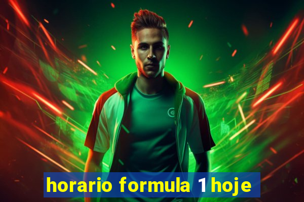 horario formula 1 hoje