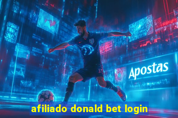 afiliado donald bet login