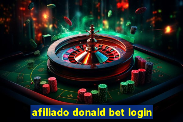 afiliado donald bet login