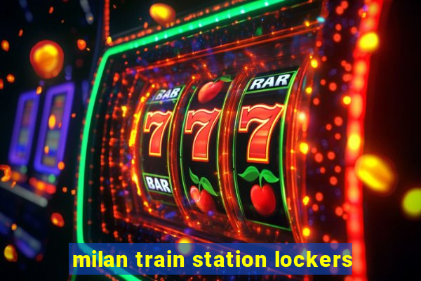 milan train station lockers