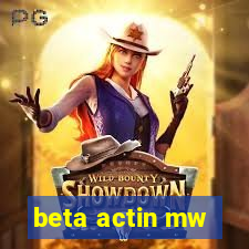 beta actin mw