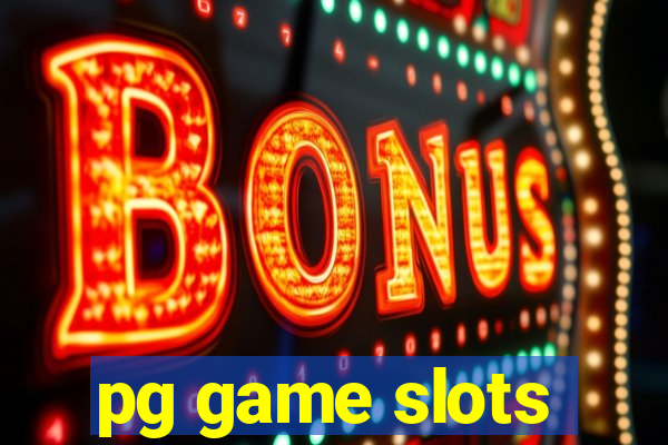 pg game slots