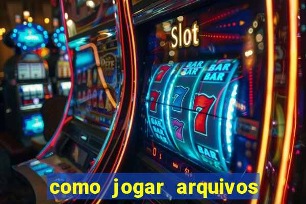 como jogar arquivos na nuvem