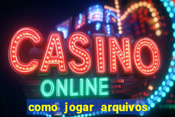 como jogar arquivos na nuvem