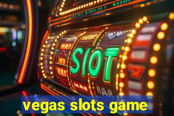 vegas slots game