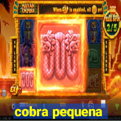 cobra pequena