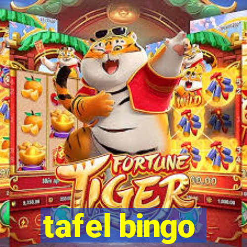 tafel bingo