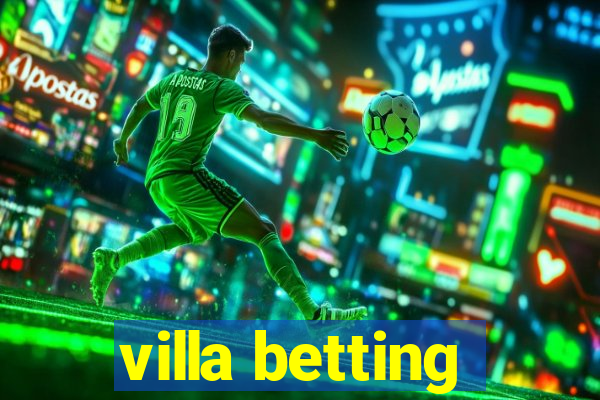 villa betting