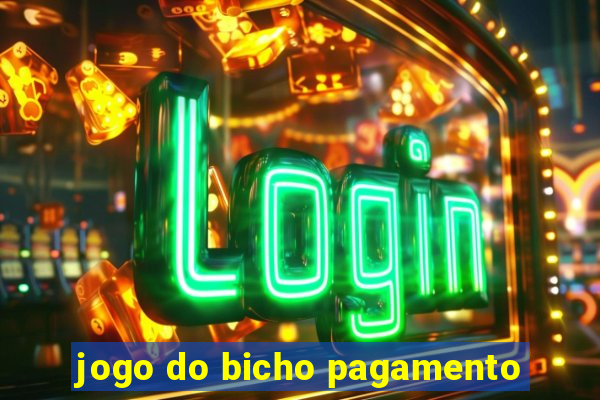 jogo do bicho pagamento