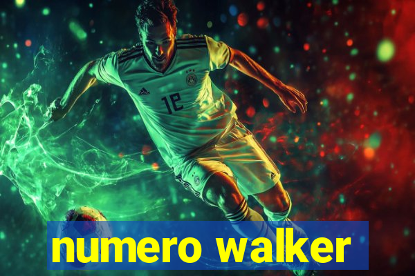 numero walker