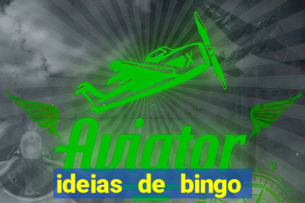 ideias de bingo para o natal