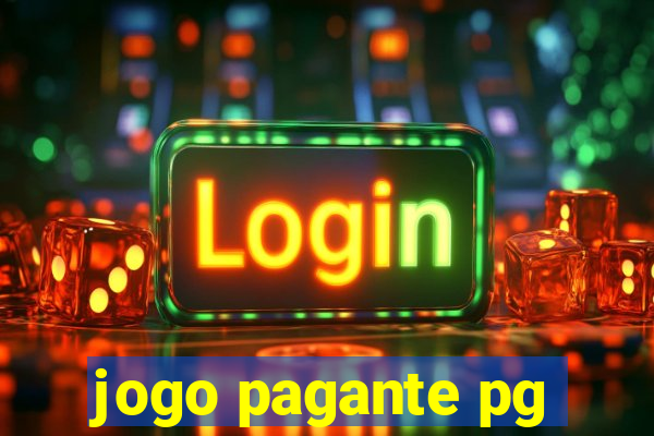 jogo pagante pg