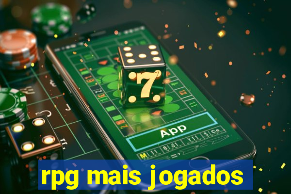 rpg mais jogados