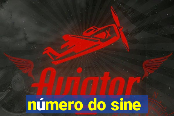 número do sine