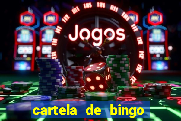 cartela de bingo do alfabeto para imprimir