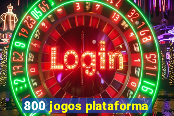 800 jogos plataforma