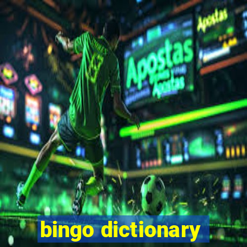 bingo dictionary