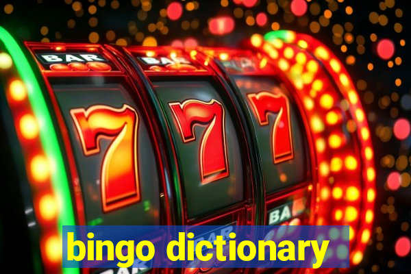 bingo dictionary