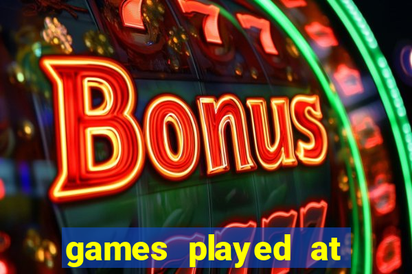 games played at the casino