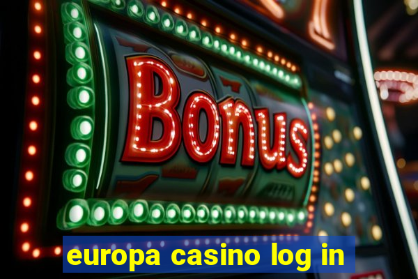 europa casino log in