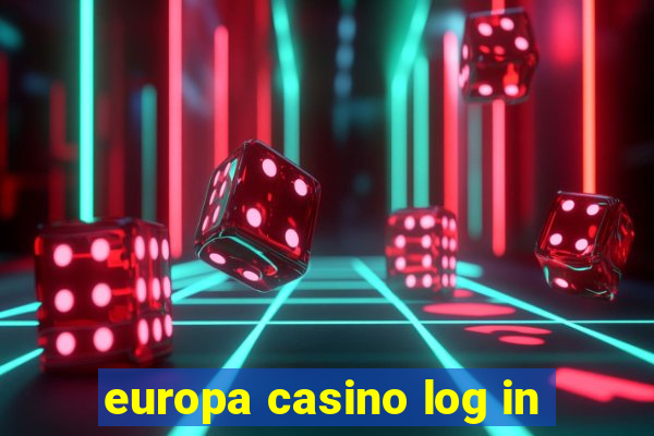 europa casino log in