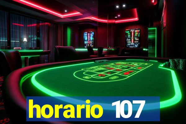 horario 107