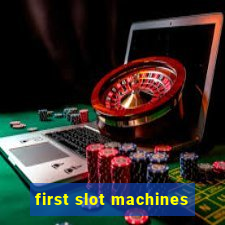 first slot machines