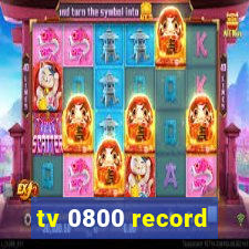 tv 0800 record