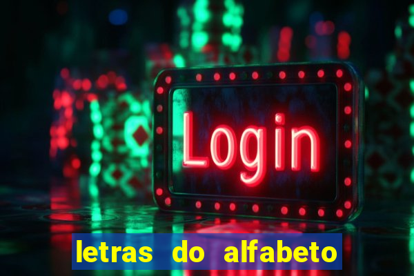 letras do alfabeto personalizadas para imprimir