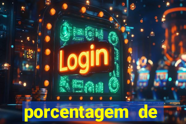 porcentagem de jogos slots