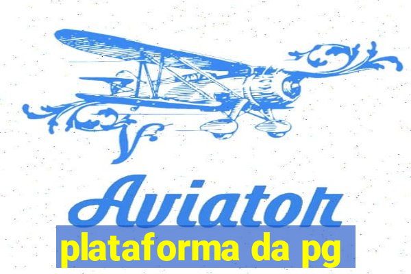 plataforma da pg