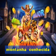 montanha conhecida como colosso