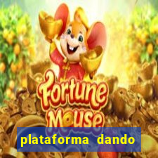 plataforma dando dinheiro no cadastro