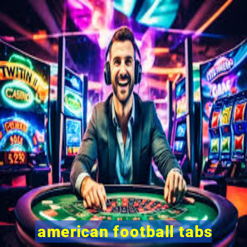 american football tabs