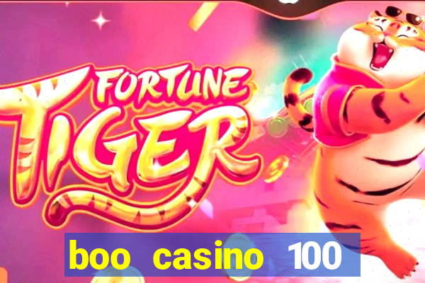 boo casino 100 free spins no deposit