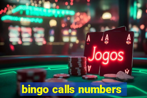 bingo calls numbers