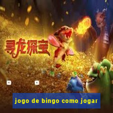 jogo de bingo como jogar