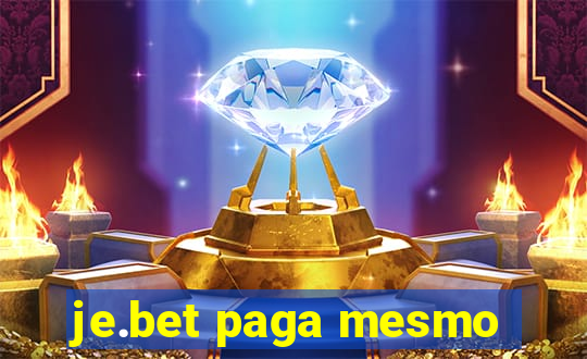 je.bet paga mesmo