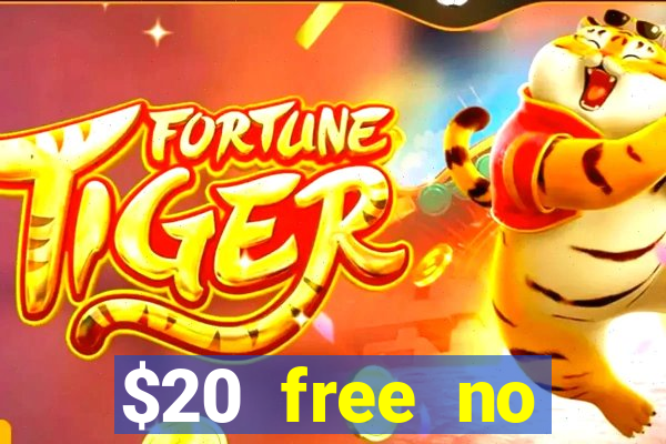 $20 free no deposit casino us