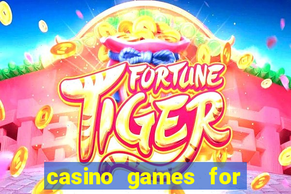 casino games for real money online